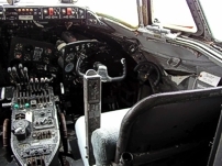 Photo of the cockpit of CF-THG