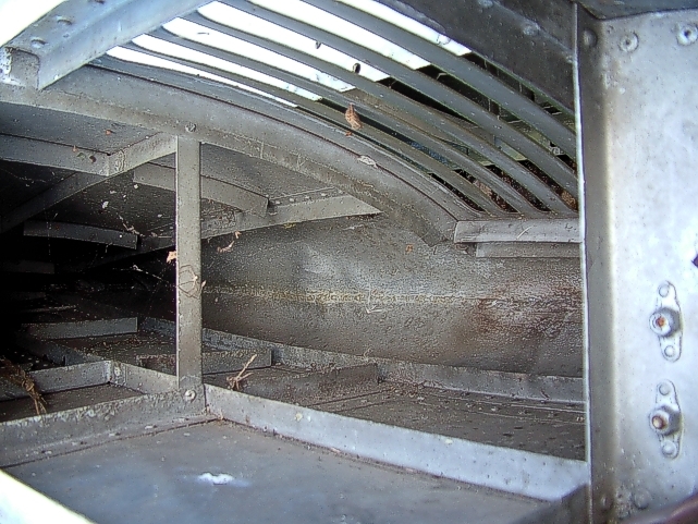 Photo of inside one of the wingtips of F-BGNR