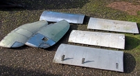 Photo of panels and wing tips