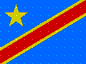 Democratic Republic of the Congo Flag