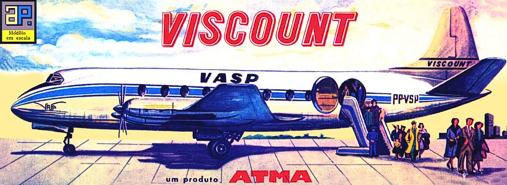 Christian Bryan restoration of the Atma VASP Viscount kit box