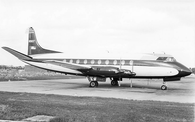 Photo of Westernair of Albuquerque Viscount N907 c/n 185