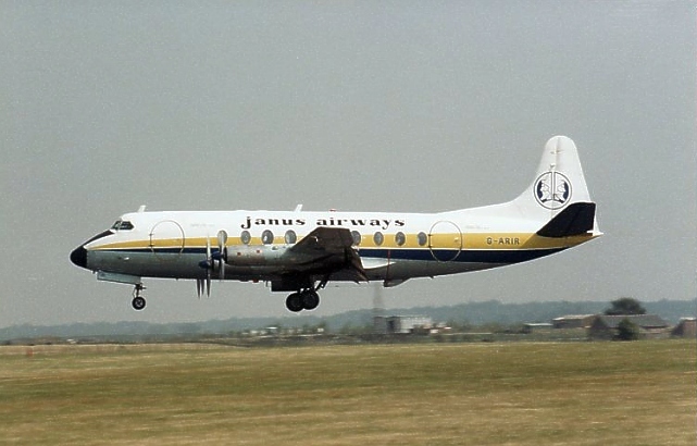 Photo of Janus Airways Viscount G-ARIR