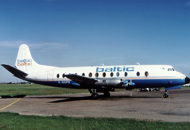 Photo of STH Sales Ltd Viscount G-BAPG