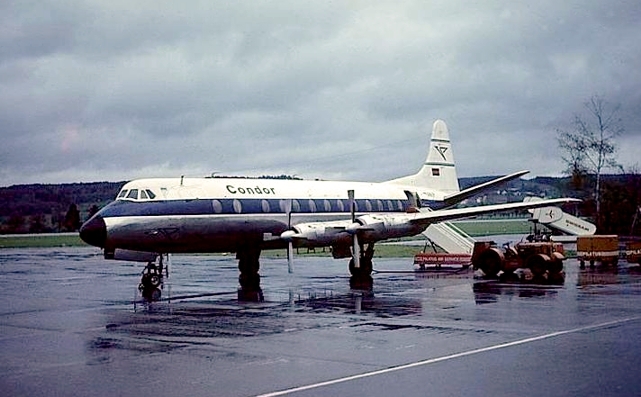 Photo of Condor Flugdienst GmbH Viscount D-ANIP c/n 341 May 1964
