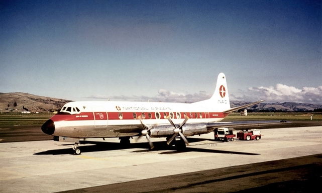 Photo of New Zealand National Airways Corp (NAC) Viscount ZK-BRD c/n 281 October 1972