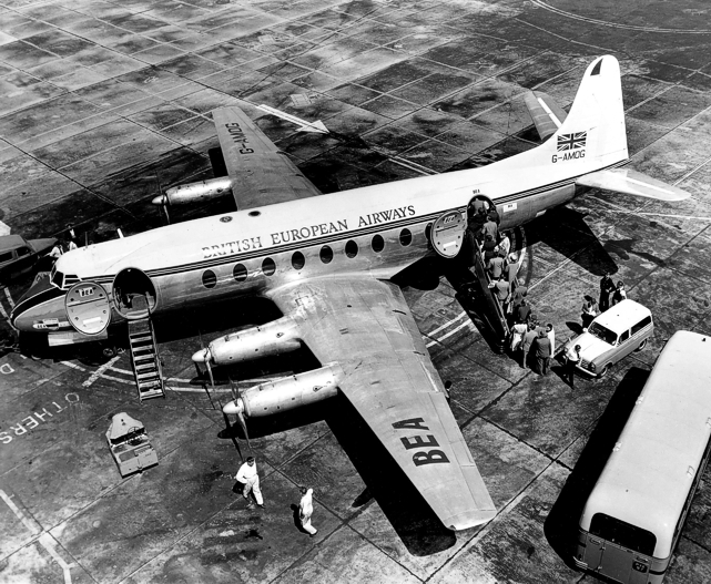 Photo of British European Airways Corporation (BEA) Viscount G-AMOG * c/n 7