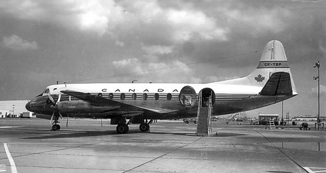 Photo of Canadian Department of Transport Viscount CF-TGP c/n 53