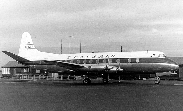 Photo of Transair (UK) Ltd Viscount G-AOXV c/n 249