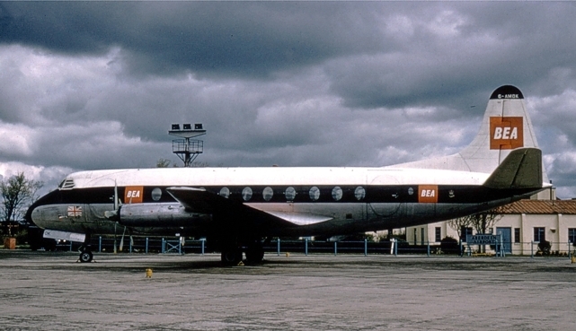 Photo of British European Airways Corporation (BEA) Viscount G-AMOK