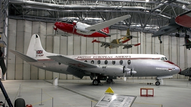 Photo of the Duxford Viscount G-ALWF