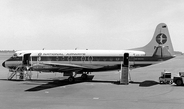 Photo of New Zealand National Airways Corp (NAC) Viscount ZK-BWO