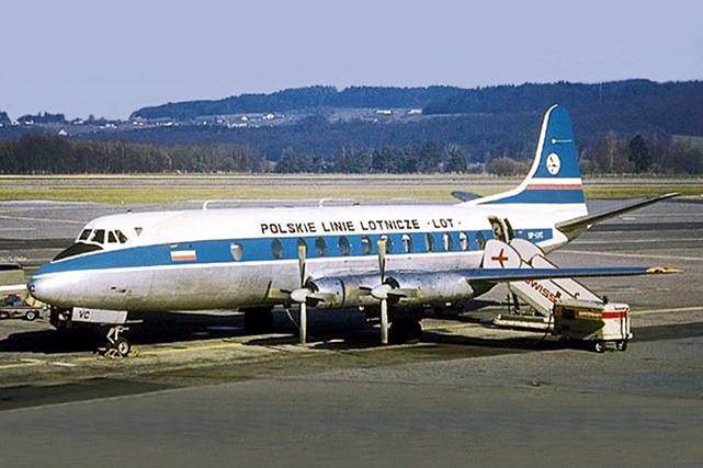 LOT - Polskie Linie Lotnicze Viscount c/n 248 SP-LVC that became ZK-NAI