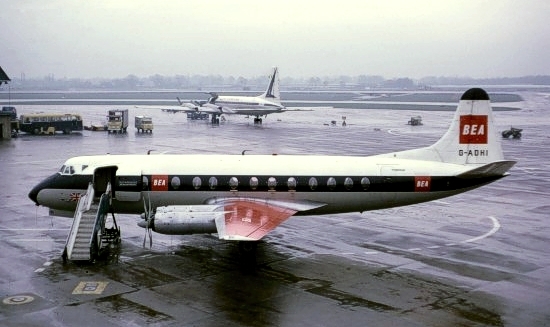 Photo of British European Airways Corporation (BEA) Viscount G-AOHI c/n 158