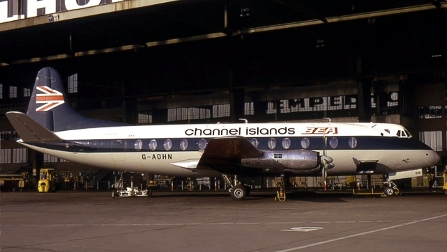 Photo of British European Airways Corporation (BEA) Viscount G-AOHN c/n 163