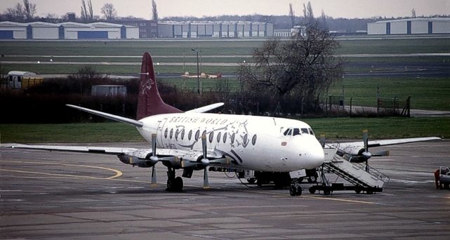 Photo of BWA - British World Airlines Viscount G-BFZL c/n 435