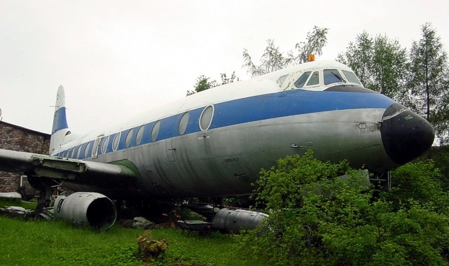 Photo of Flugzeug Restaurant Silbervogel Viscount D-ANAB c/n 369
