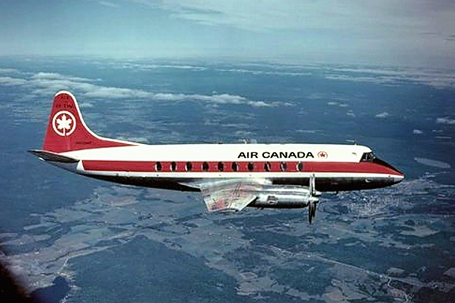 Air Canada Viscount c/n 301 CF-THJ