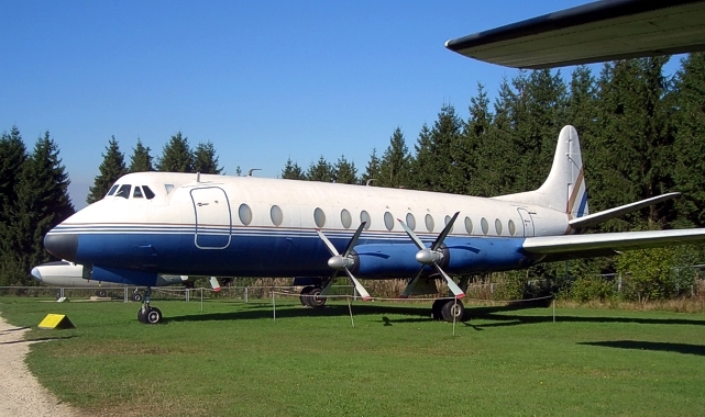 Hermeskeil Air Museum Viscount c/n 368 D-ANAM