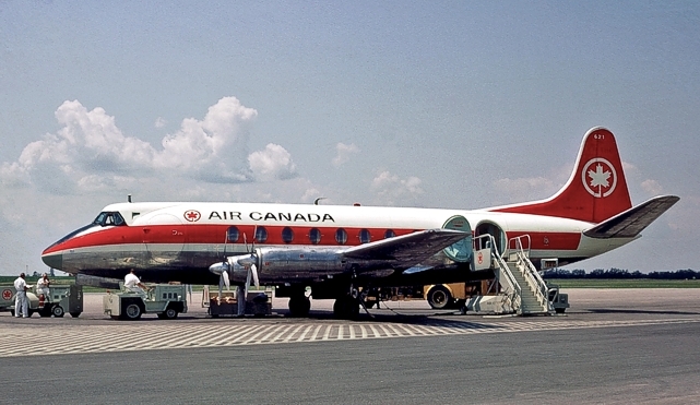 Photo of Air Canada Viscount CF-THC c/n 220 June 1968