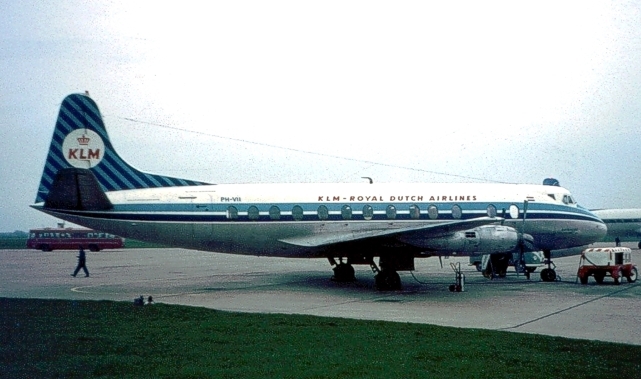 Photo of Koninklijke Luchtvaart Maatschappij N.V. (KLM) Viscount PH-VII