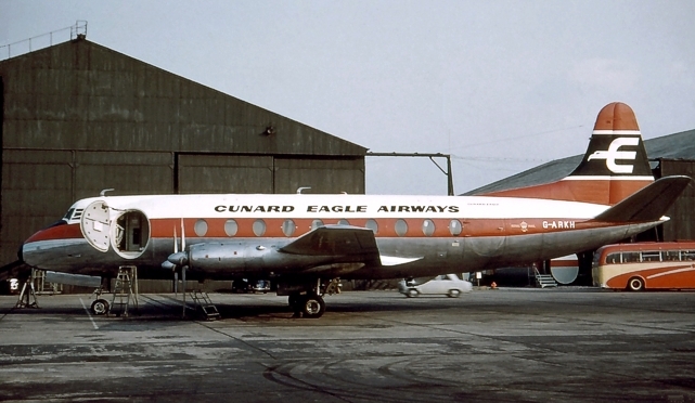 Photo of Cunard Eagle Airways Ltd Viscount G-ARKH