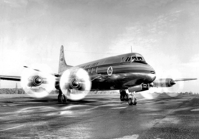 Viscount c/n 40 CF-TGI