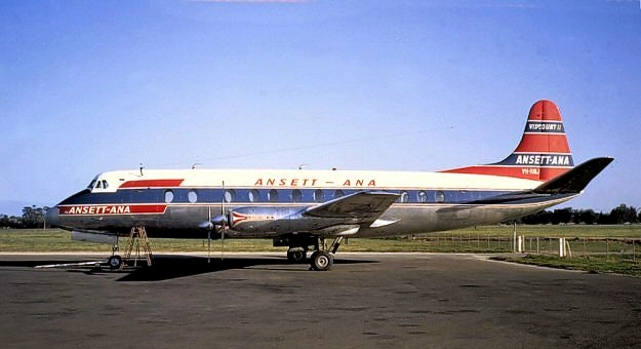 Photo of ANSETT-ANA Viscount VH-RMJ c/n 417
