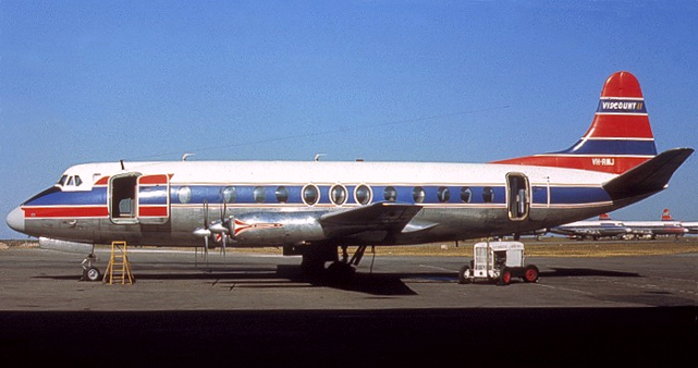 Photo of Ansett Transport Industries (Operations) Pty Ltd Viscount VH-RMJ