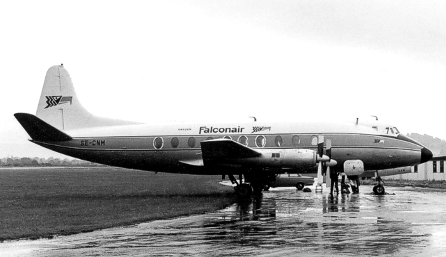 Photo of Falconair Charter AB Viscount SE-CNM c/n 324
