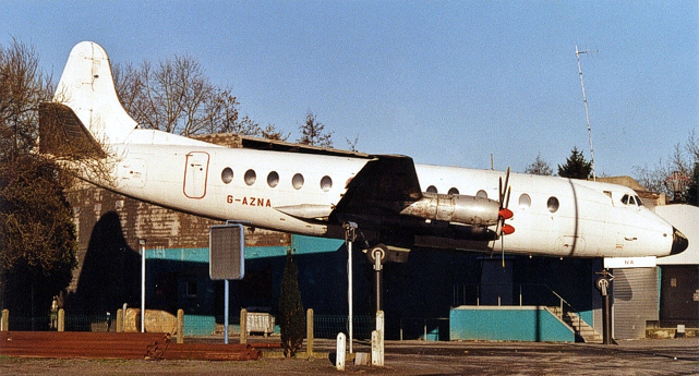 Photo of N9 Dancing Kokoriko Viscount G-AZNA c/n 350 March 2002