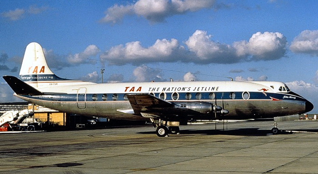 Photo of Trans-Australia Airlines (TAA) Viscount VH-TVR * c/n 318 April 1970