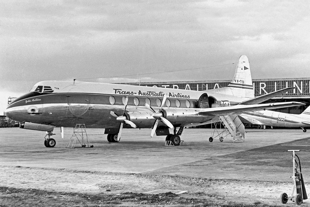 Photo of TAA - Trans Australia Airlines Viscount VH-TVA c/n 44