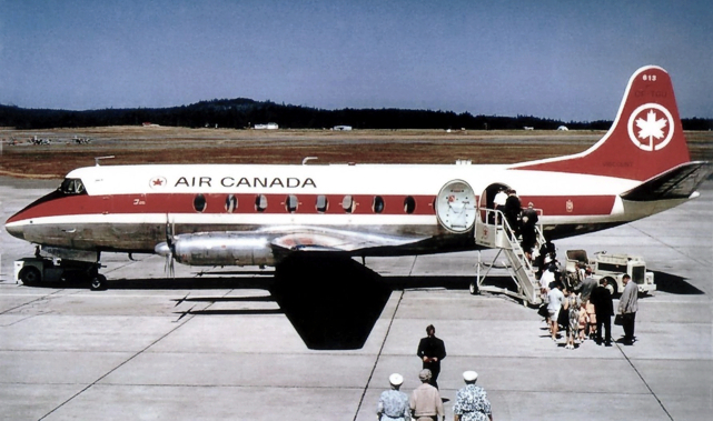 Photo of Air Canada Viscount CF-TGU c/n 58 June 1968