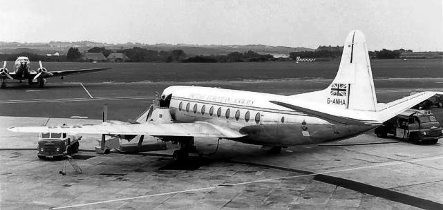 Photo of British European Airways Corporation (BEA) Viscount G-ANHA c/n 61 July 1959