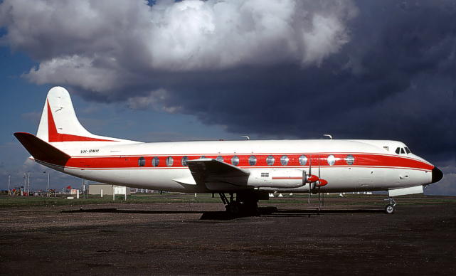 Photo of Far Eastern Air Transport Corporation (FAT) Viscount VH-RMH c/n 415 July 1970