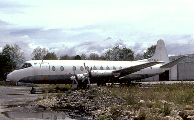 Photo of Aeroelectronica Viscount HK-2404 c/n 457 July 1996
