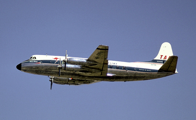 Photo of Trans-Australia Airlines (TAA) Viscount VH-TVK c/n 181