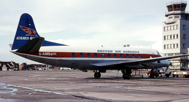 Photo of Cambrian Airways Viscount G-AMOJ c/n 23