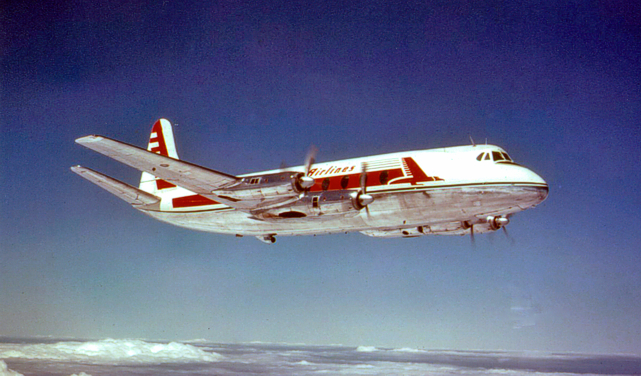 Photo of Ministry of Supply Viscount G-AMAV c/n 3 July 1954