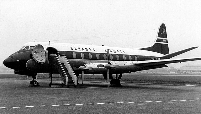 Photo of Bahamas Airways Viscount VP-BBW c/n 71