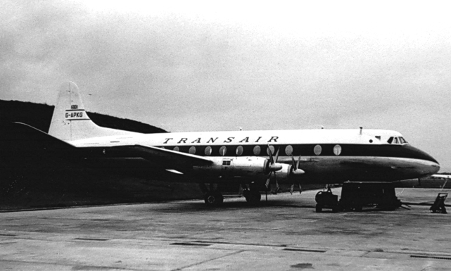 Photo of British United Airways (BUA) Viscount G-APKG