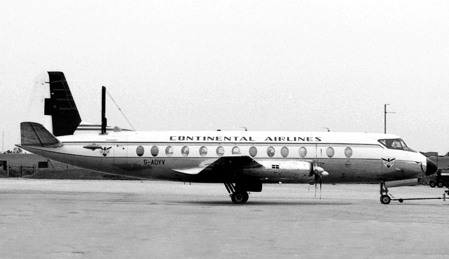 Photo of Vickers-Armstrongs (Aircraft) Ltd Viscount G-AOYV c/n 316 July 1959