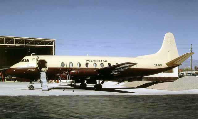 INTERESTATAL DE AVIACION Viscount XA-MIU