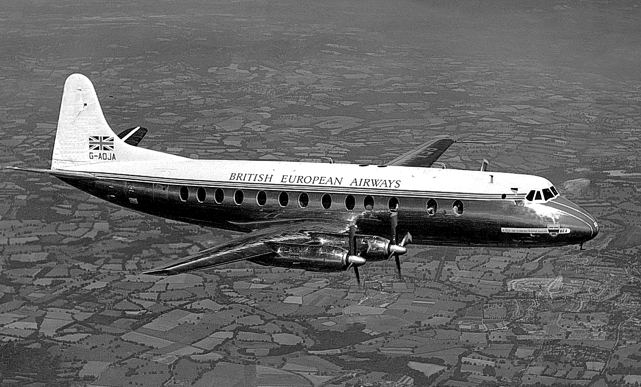Photo of British European Airways Corporation (BEA) Viscount G-AOJA c/n 150 August 1956