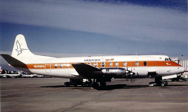 Photo of Atlantic Gulf Airlines Viscount N145RA c/n 341