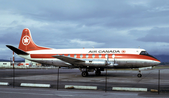Photo of Air Canada Viscount CF-THC