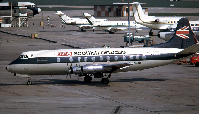 Photo of British European Airways Corporation (BEA) Viscount G-AOJB