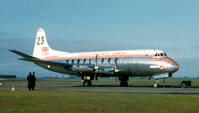 BEA - British European Airways Viscount c/n 3 G-AMAV