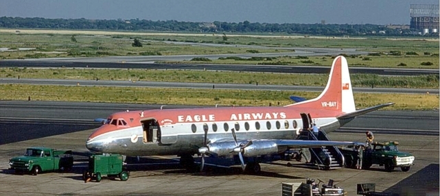 Photo of Eagle Airways (Bermuda) Ltd Viscount VR-BAY c/n 312 July 1959
